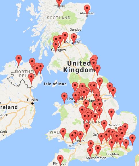 Smyths UK locations